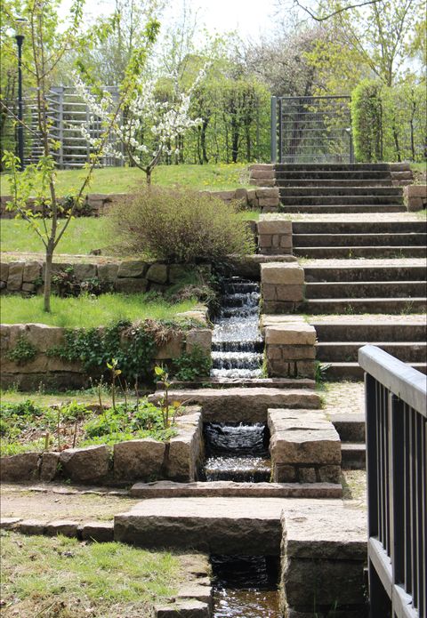 Wasserspiel im Stadtpark