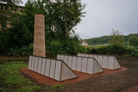 Kunstwerk zur Einweihung